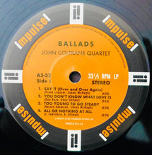 Laden Sie das Bild in den Galerie-Viewer, John Coltrane Quartet* : Ballads (LP, Album, RE, 180)
