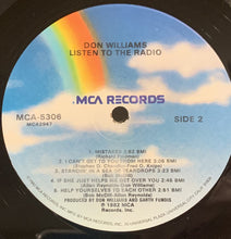 Load image into Gallery viewer, Don Williams (2) : Listen To The Radio (LP, Album, Glo)

