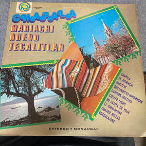 Mariachi Nuevo Tecalitlan : Chapala (LP, Album, Mono)