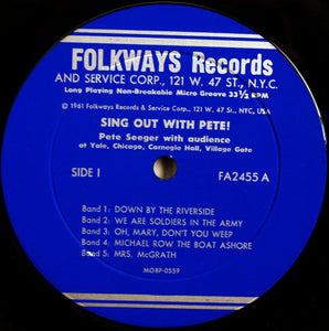 Pete Seeger : Sing Out With Pete! (LP, Album, Comp, Roc)