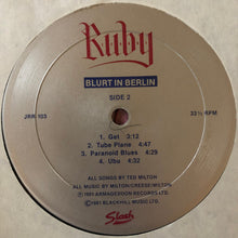 Load image into Gallery viewer, Blurt : In Berlin (LP, Album)
