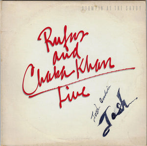 Rufus And Chaka Khan* : Live - Stompin' At The Savoy (2xLP, Jac)