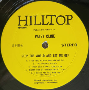 Patsy Cline : Stop The World & Let Me Off (LP, Comp)