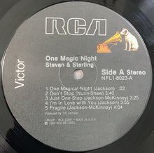 Load image into Gallery viewer, Steven &amp; Sterling : One Magic Night (LP, Album, Ind)
