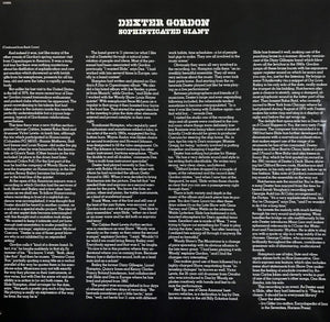 Dexter Gordon : Sophisticated Giant (LP, Album, Ter)