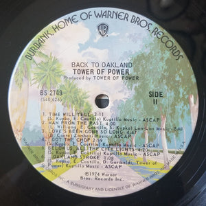 Tower Of Power : Back To Oakland (LP, Album, San)