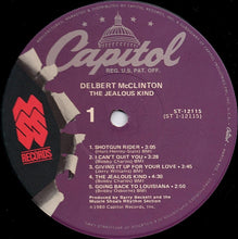 Laden Sie das Bild in den Galerie-Viewer, Delbert McClinton : The Jealous Kind (LP, Album, Jac)
