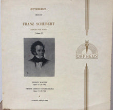 Load image into Gallery viewer, Franz Schubert, Jacques Abram : Dances For Piano Volume IV : Twenty Waltzes Opus 127 (D. 146) / Twelve German Dances (Ländler) Opus 171 (D. 790) (LP)
