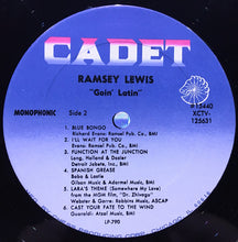 Laden Sie das Bild in den Galerie-Viewer, Ramsey Lewis : Goin&#39; Latin (LP, Album, Mono, Pit)
