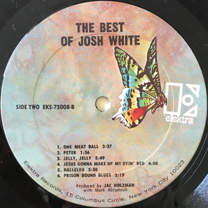 Josh White : The Best Of Josh White (2xLP, Comp, Gat)