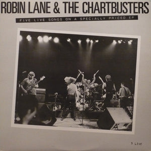 Robin Lane & The Chartbusters : 5 Live (12", EP, Jac)