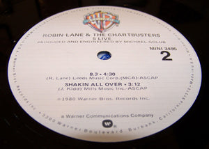 Robin Lane & The Chartbusters : 5 Live (12", EP, Jac)