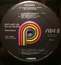 Load image into Gallery viewer, Willie Nelson : Spotlight On Willie Nelson (LP, Comp, RE, Kee)
