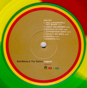 Bob Marley & The Wailers : Legend (The Best Of Bob Marley And The Wailers) (LP, Comp, Ltd, RE, Tri)