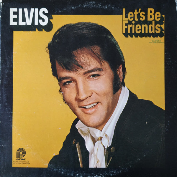 Elvis Presley : Let's Be Friends (LP, Comp, Mono, RE, Kee)