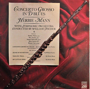 Herbie Mann : Concerto Grosso In D Blues (LP, Album, MO )