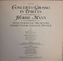 Load image into Gallery viewer, Herbie Mann : Concerto Grosso In D Blues (LP, Album, MO )
