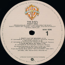 Charger l'image dans la galerie, The B-52's : Party Mix! (LP, MiniAlbum, Ltd, Mixed)
