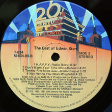 Laden Sie das Bild in den Galerie-Viewer, Edwin Starr : The Best Of Edwin Starr (LP, Comp, Ind)
