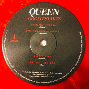 Queen : Greatest Hits (2xLP, Comp, Ltd, RE, Red)