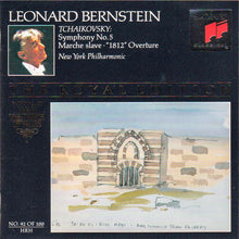 Load image into Gallery viewer, Leonard Bernstein, Tchaikovsky*, New York Philharmonic : Tchaikovsky: Symphony No. 5 / Slavonic March / &quot;1812&quot; Overture (CD, Comp, Ltd, RM, SBM)
