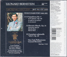 Load image into Gallery viewer, Leonard Bernstein, Tchaikovsky*, New York Philharmonic : Tchaikovsky: Symphony No. 5 / Slavonic March / &quot;1812&quot; Overture (CD, Comp, Ltd, RM, SBM)
