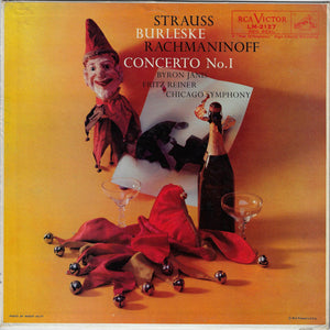 Strauss*, Rachmaninoff*, Byron Janis, Fritz Reiner, Chicago Symphony* : Burleske / Concerto No. 1 (LP, Mono, RP, Roc)
