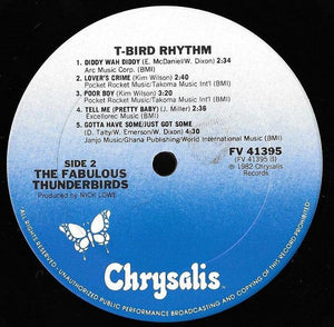 The Fabulous Thunderbirds : T-Bird Rhythm (LP, Album, RE)
