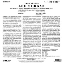 Load image into Gallery viewer, Lee Morgan : The Sidewinder (LP, Album, RE, 180)
