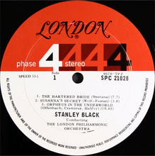 Load image into Gallery viewer, Stanley Black Conducting The London Philharmonic Orchestra* : Overture! (William Tell / Light Cavalry / Orpheus In The Underworld / The Bartered Bride / The Secret Of Suzanne) (LP, Album, Gat)
