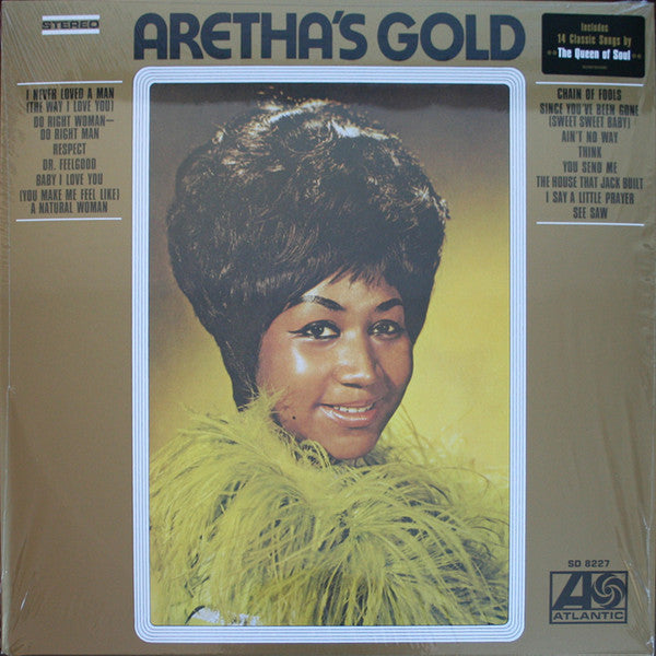 Aretha Franklin : Aretha's Gold (LP, Comp, RE)
