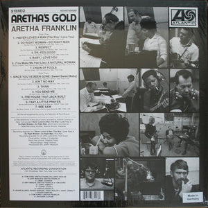 Aretha Franklin : Aretha's Gold (LP, Comp, RE)