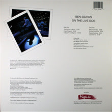 Charger l'image dans la galerie, Ben Sidran : On The Live Side (LP, Album)
