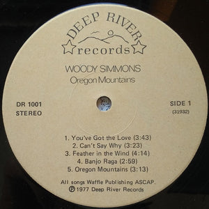 Woody Simmons : Oregon Mountains (LP, Album)