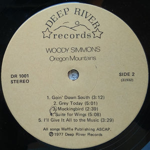 Woody Simmons : Oregon Mountains (LP, Album)