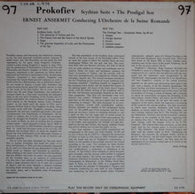 Charger l&#39;image dans la galerie, Prokofiev*, Ansermet*, L&#39;Orchestre De La Suisse Romande : Scythian Suite / The Prodigal Son (LP)
