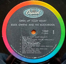Charger l'image dans la galerie, Buck Owens And His Buckaroos : Open Up Your Heart (LP, Album, Mono, Los)
