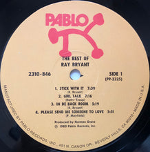 Load image into Gallery viewer, Ray Bryant : The Best Of (LP, Comp)
