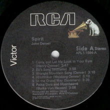 Load image into Gallery viewer, John Denver : Spirit (LP, Album, Ind)
