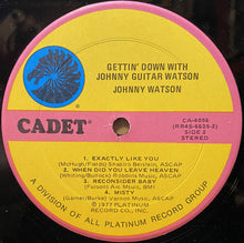 Laden Sie das Bild in den Galerie-Viewer, Johnny Guitar Watson : Gettin&#39; Down With (LP, Album, RE, Kee)
