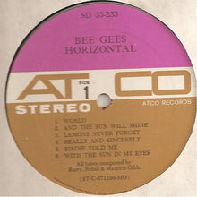 Laden Sie das Bild in den Galerie-Viewer, Bee Gees : Horizontal (LP, Album, MO )
