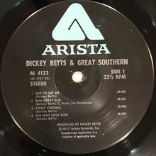 Load image into Gallery viewer, Dickey Betts &amp; Great Southern : Dickey Betts &amp; Great Southern (LP, Album, Wad)
