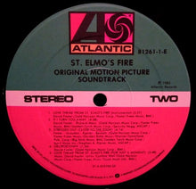 Load image into Gallery viewer, Various : St. Elmo's Fire (Original Motion Picture Soundtrack) (LP, Album, SP )
