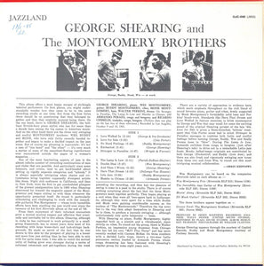 George Shearing And The Montgomery Brothers : George Shearing And The Montgomery Brothers (LP, Album, RE)