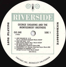 Charger l&#39;image dans la galerie, George Shearing And The Montgomery Brothers : George Shearing And The Montgomery Brothers (LP, Album, RE)
