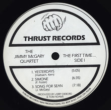 Load image into Gallery viewer, The Jimmy McGary Quartet : The First Time . . . (LP, Album)
