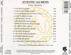 Acoustic Alchemy : Early Alchemy (CD, Album)