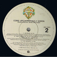 Charger l'image dans la galerie, Carly Simon : Come Upstairs (LP, Album, Jac)
