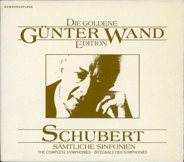 Günter Wand, Kölner Rundfunk-Sinfonie-Orchester, Schubert* : Sämtliche Sinfonien (Box, Comp + 5xCD)