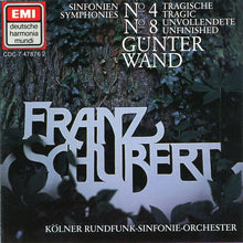 Laden Sie das Bild in den Galerie-Viewer, Günter Wand, Kölner Rundfunk-Sinfonie-Orchester, Schubert* : Sämtliche Sinfonien (Box, Comp + 5xCD)
